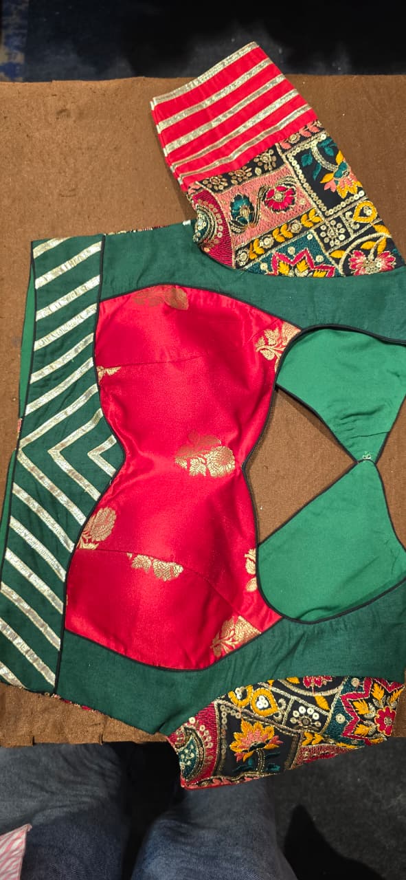 Banarasi Slub Silk Blouse