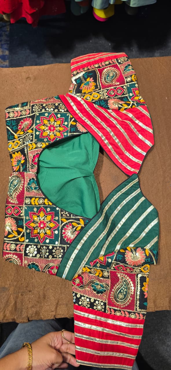 Banarasi Slub Silk Blouse