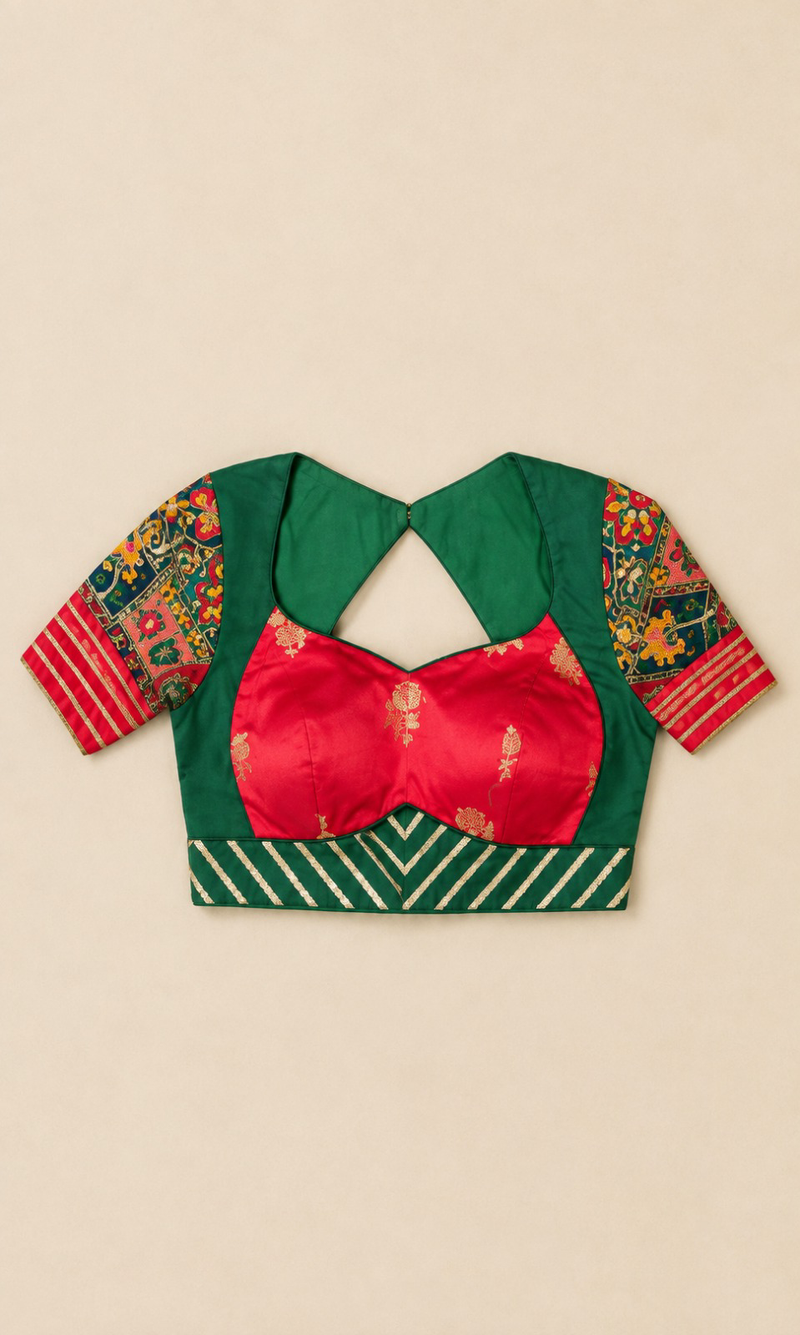 Banarasi Slub Silk Blouse