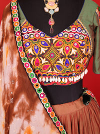 Gumar – Slub Silk Heritage Flare Lehenga