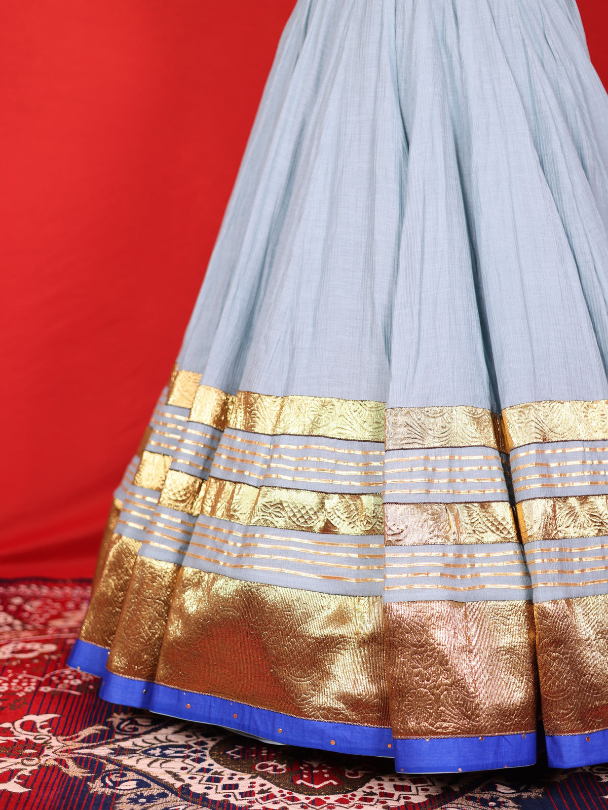 Rang Tali – Crush Chinon Gamthi Work Lehenga