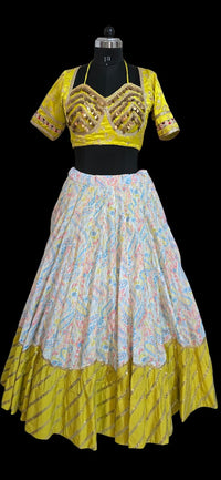 Gulabo Pure Braso Cotton Lehenga Set