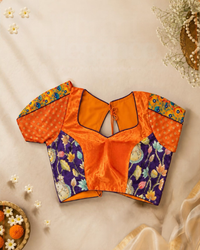 Gulnaar Gajji Silk Blouse
