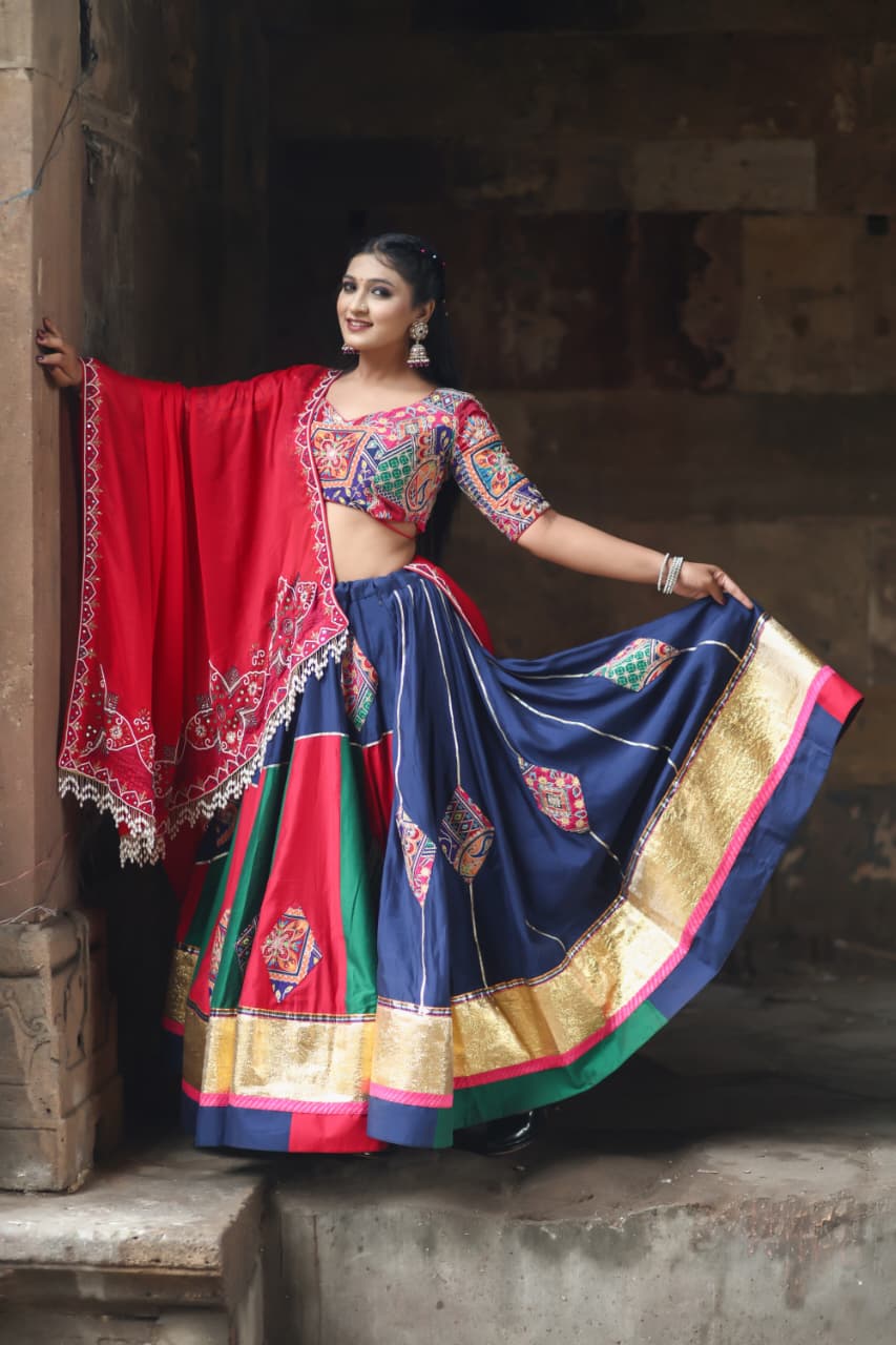 Durga Statement Lehenga Set
