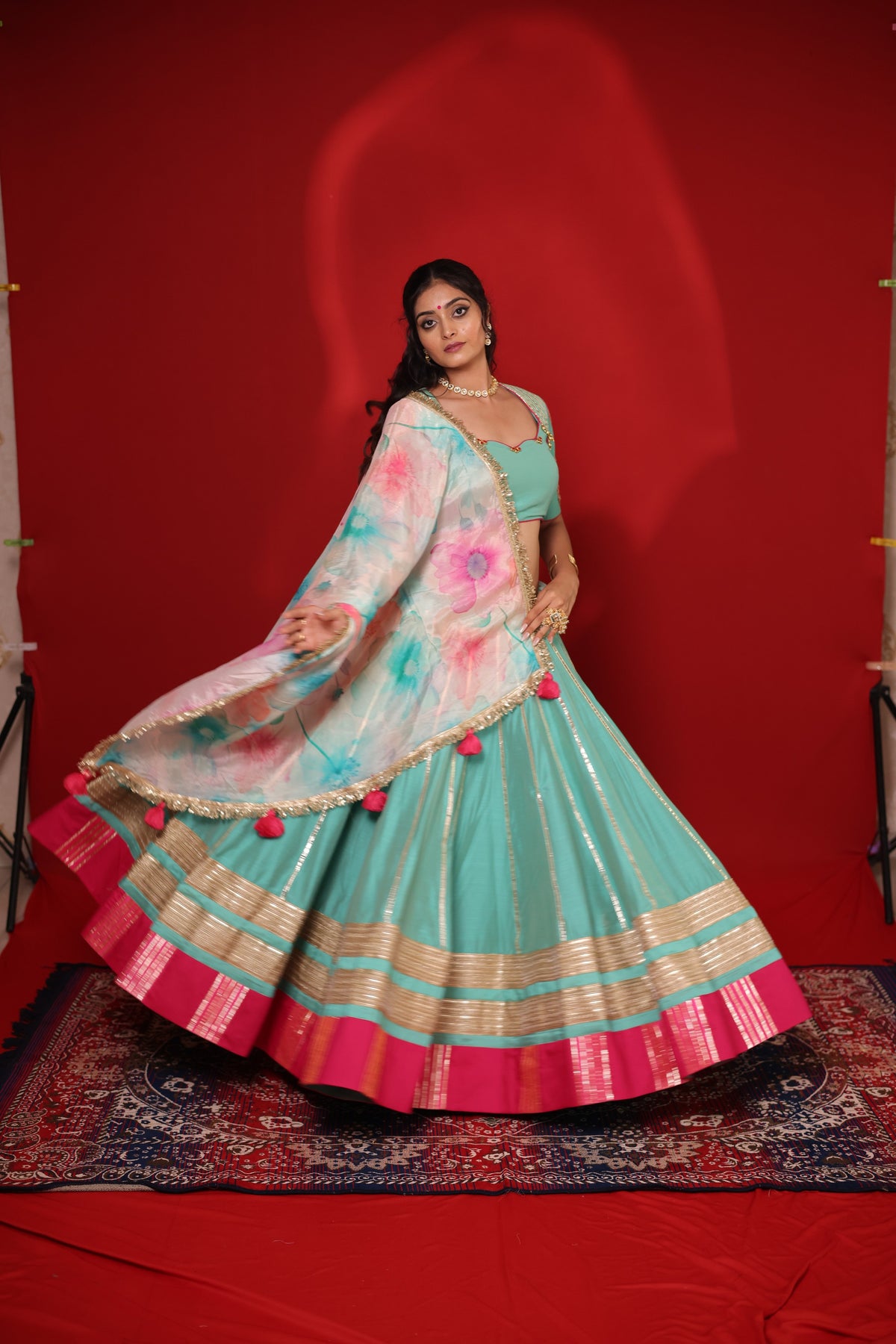 Rangoli Lehenga Set