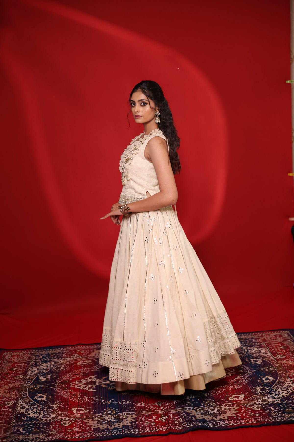 Motimel Lehenga Set