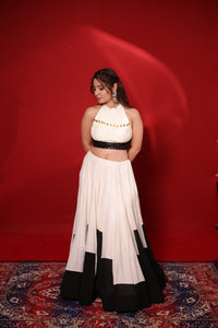 Zankar Noir Lehenga Set