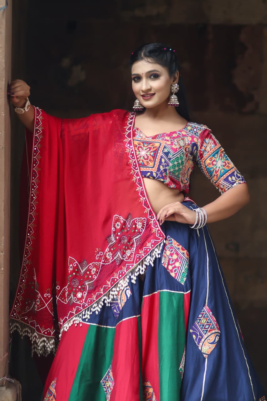 Durga Statement Lehenga Set
