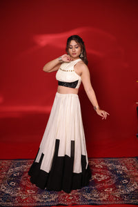 Zankar Noir Lehenga Set
