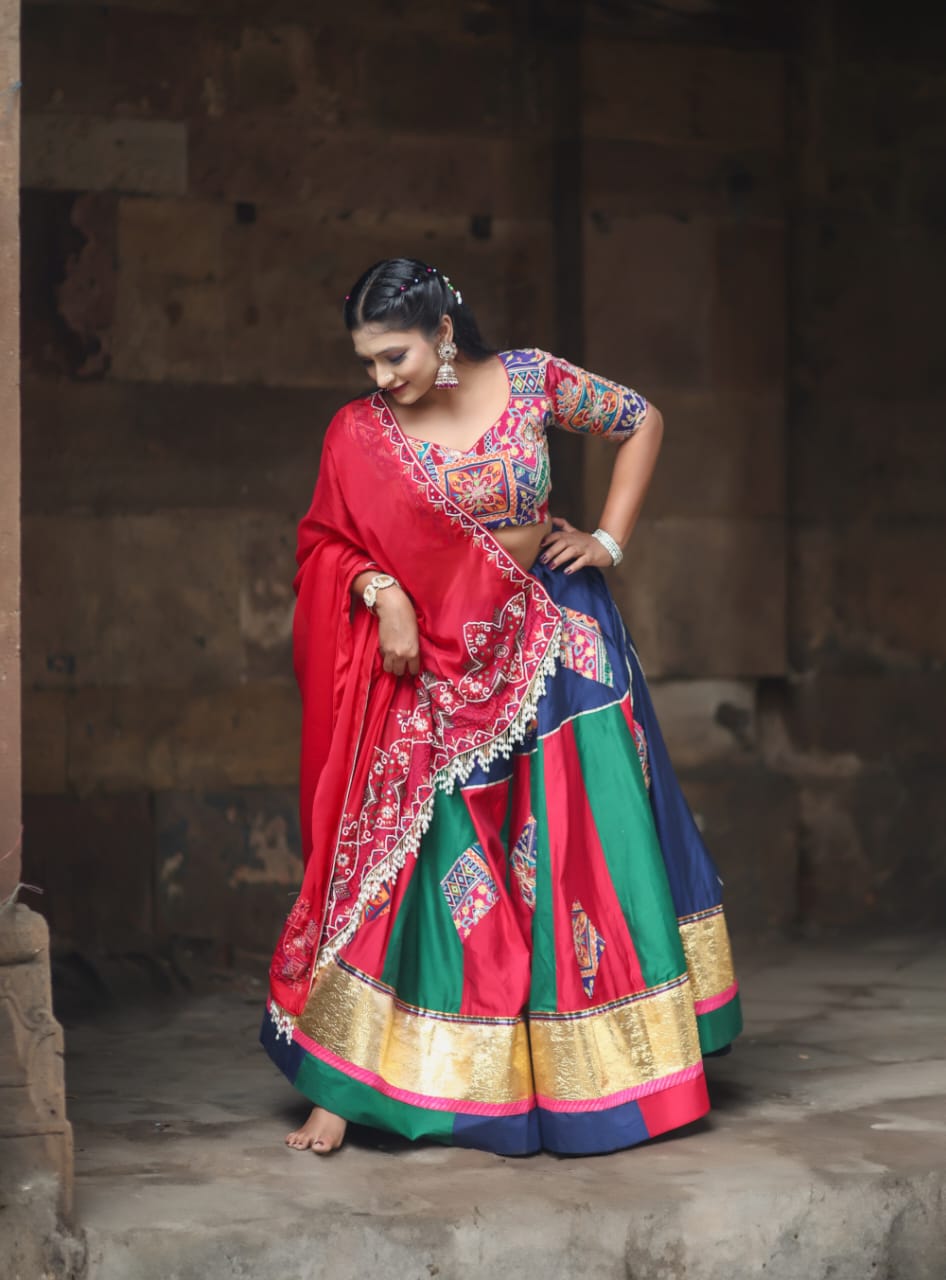 Durga Statement Lehenga Set