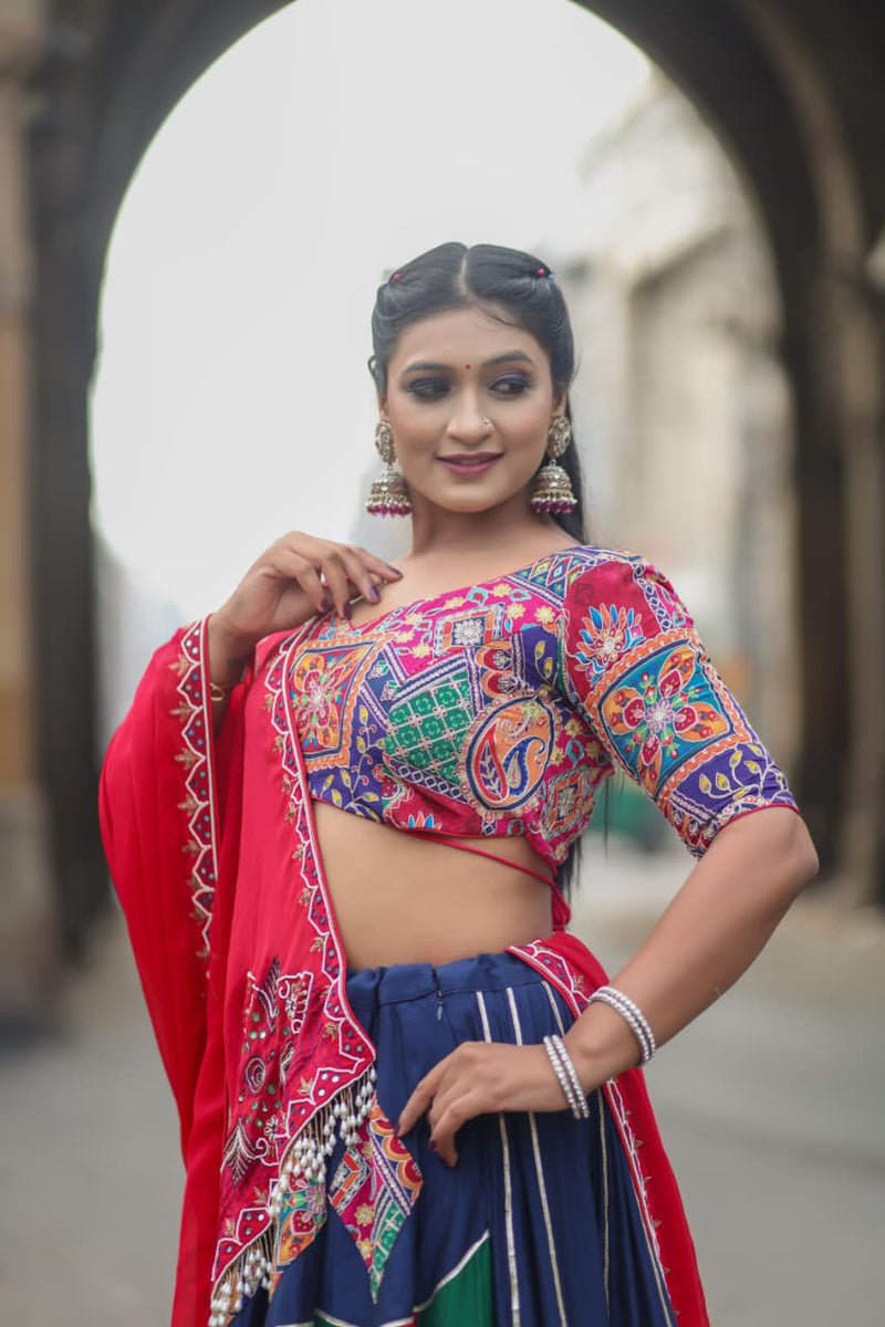 Durga Statement Lehenga Set