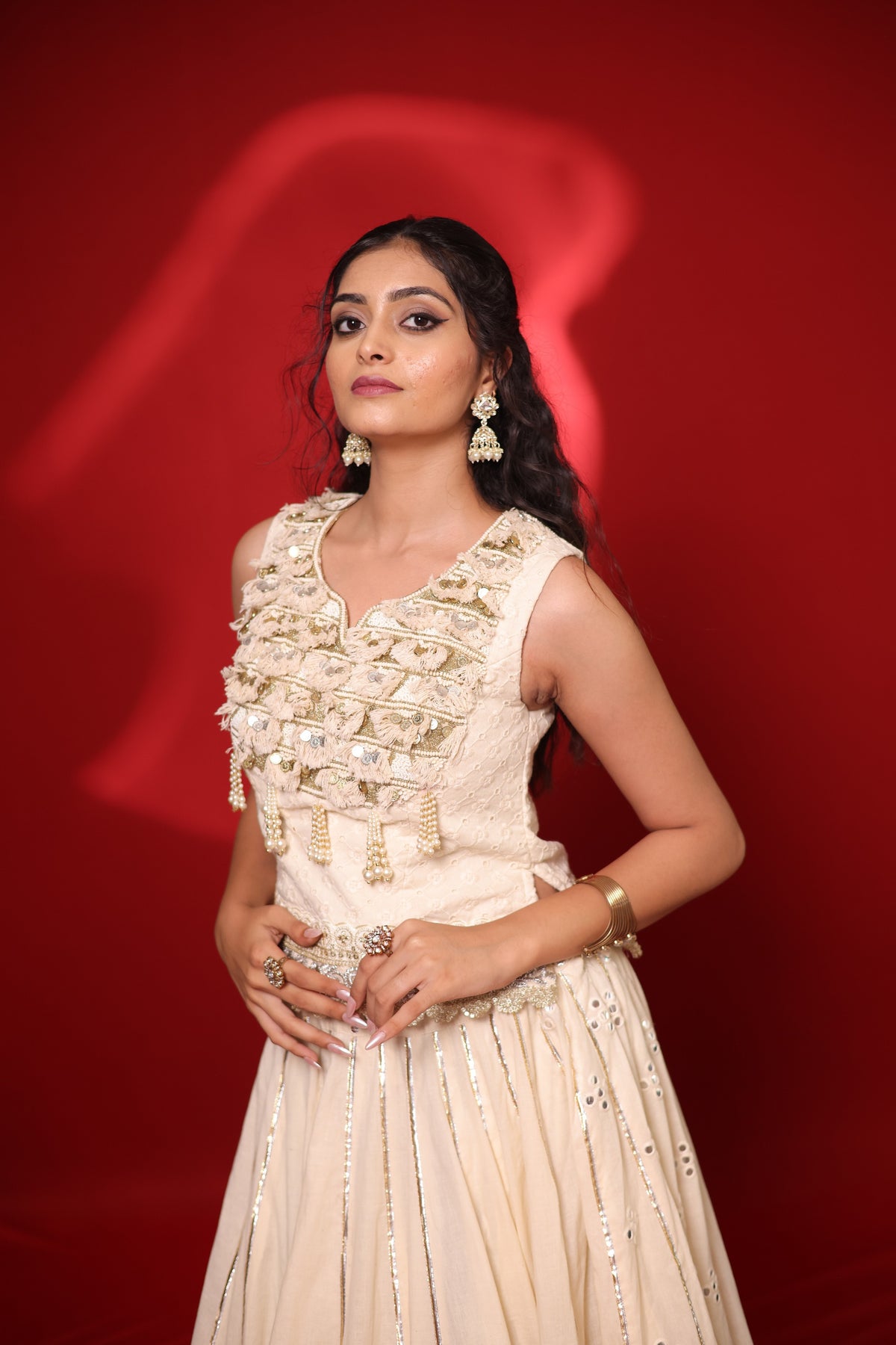 Motimel Lehenga Set