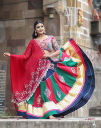 Durga Statement Lehenga Set