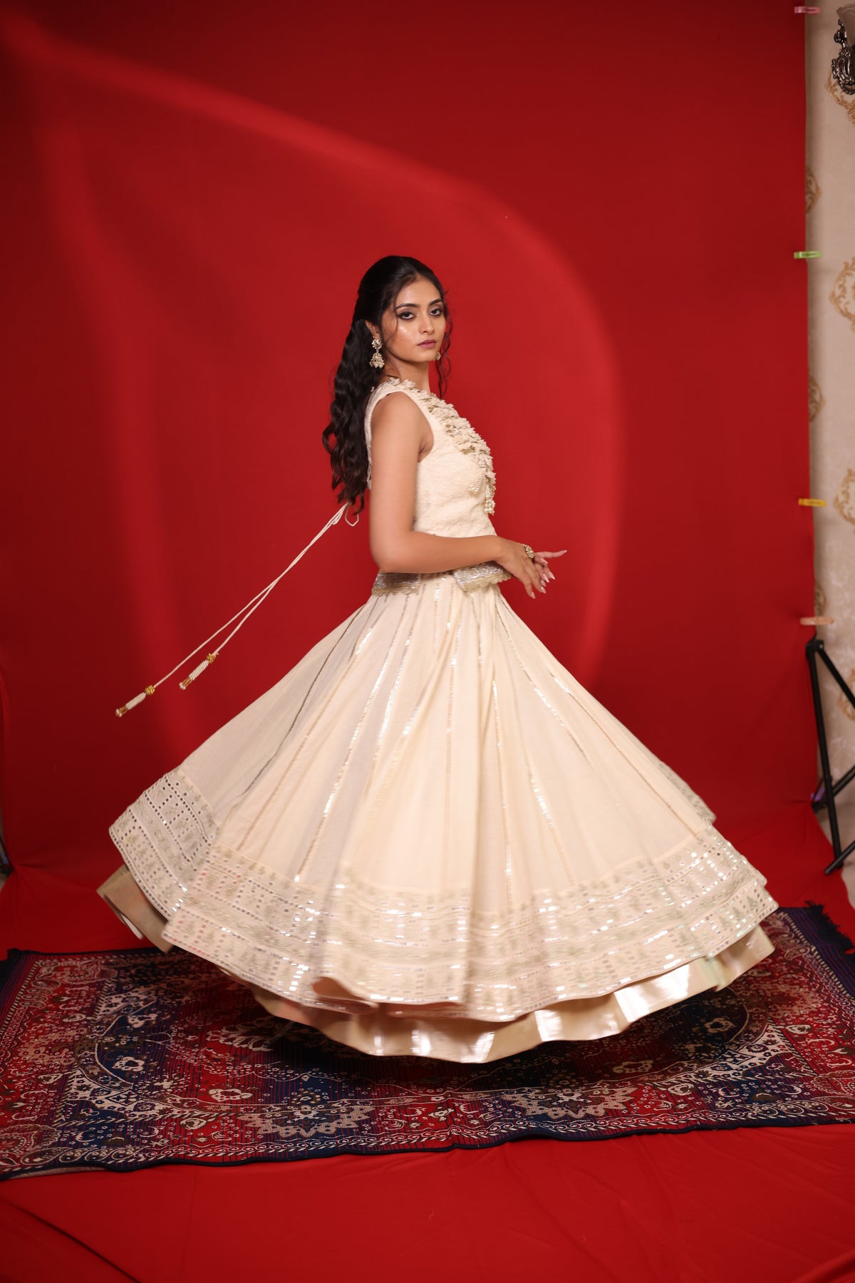 Motimel Lehenga Set