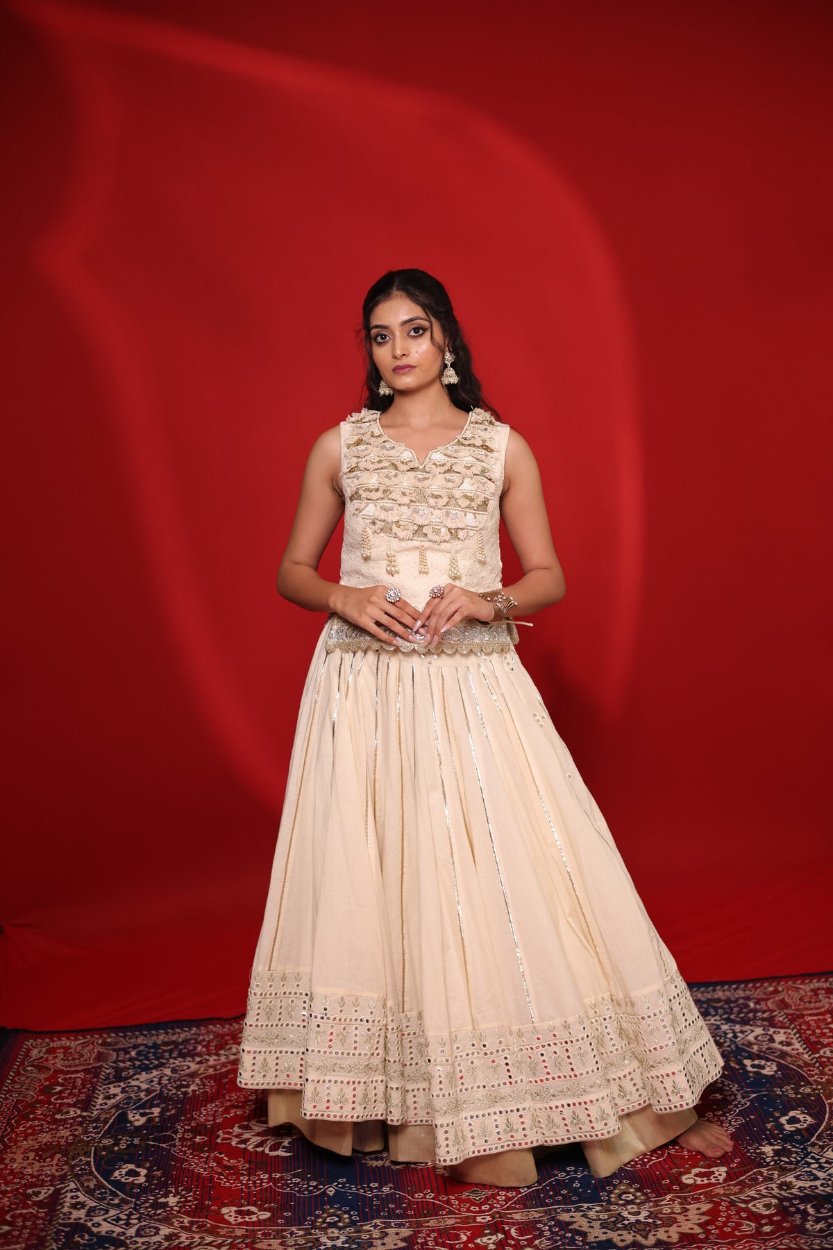 Motimel Lehenga Set
