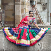 Durga Statement Lehenga Set