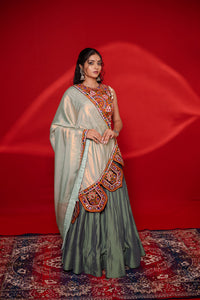 Gamthi Tadka Lehenga Set