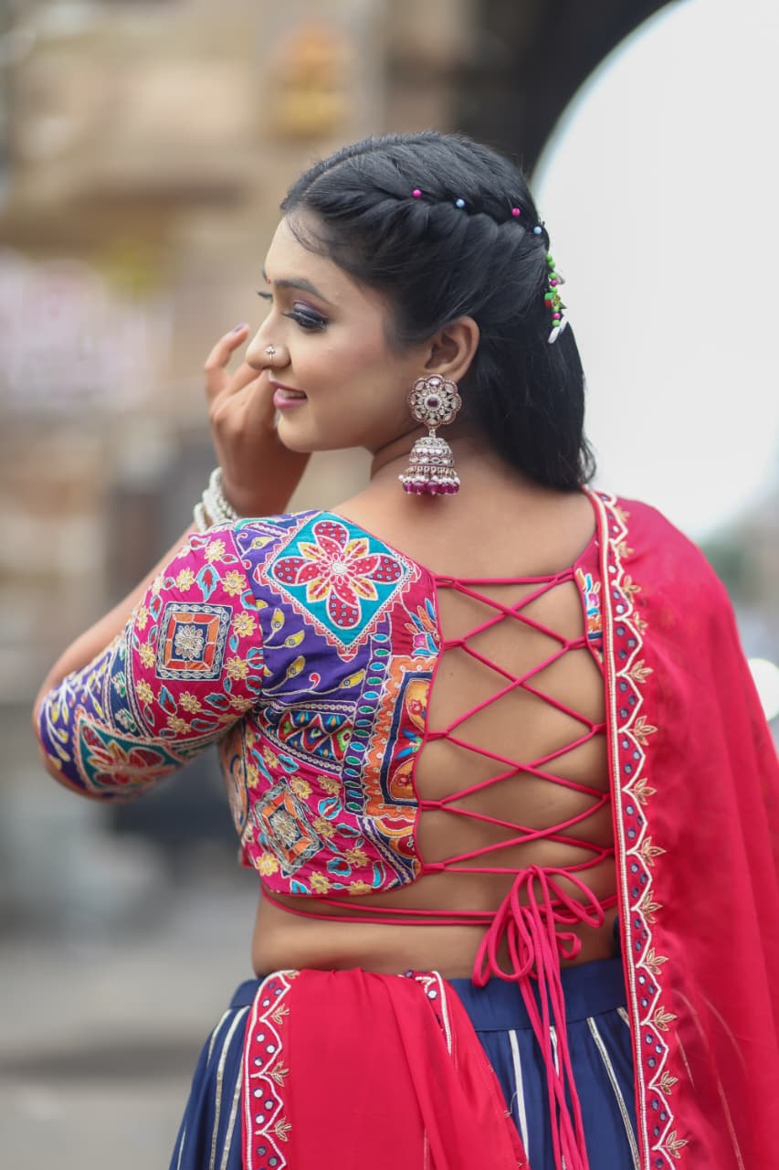 Durga Statement Lehenga Set