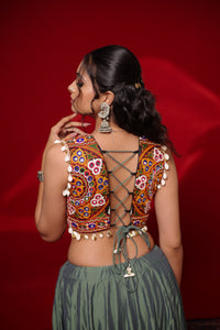 Gamthi Tadka Lehenga Set