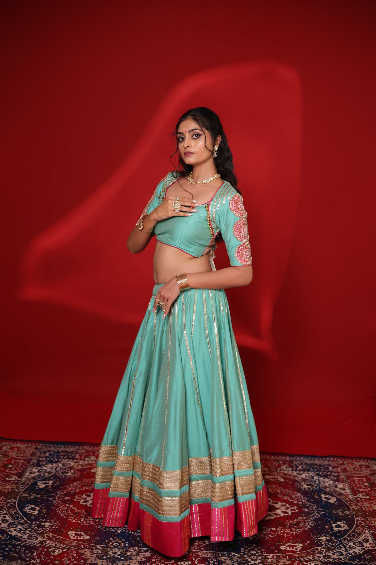 Rangoli Lehenga Set