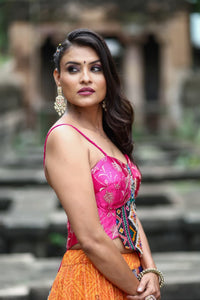 Navrangi Flare Lehenga Set