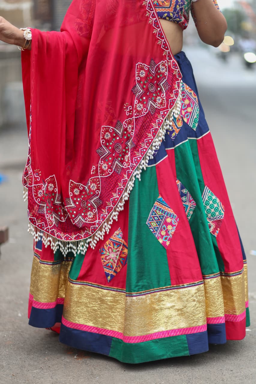 Durga Statement Lehenga Set