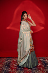 Gamthi Tadka Lehenga Set
