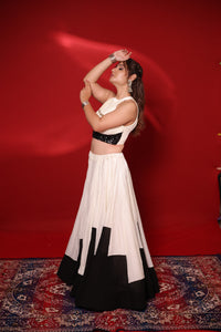 Zankar Noir Lehenga Set