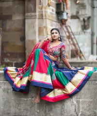 Durga Statement Lehenga Set