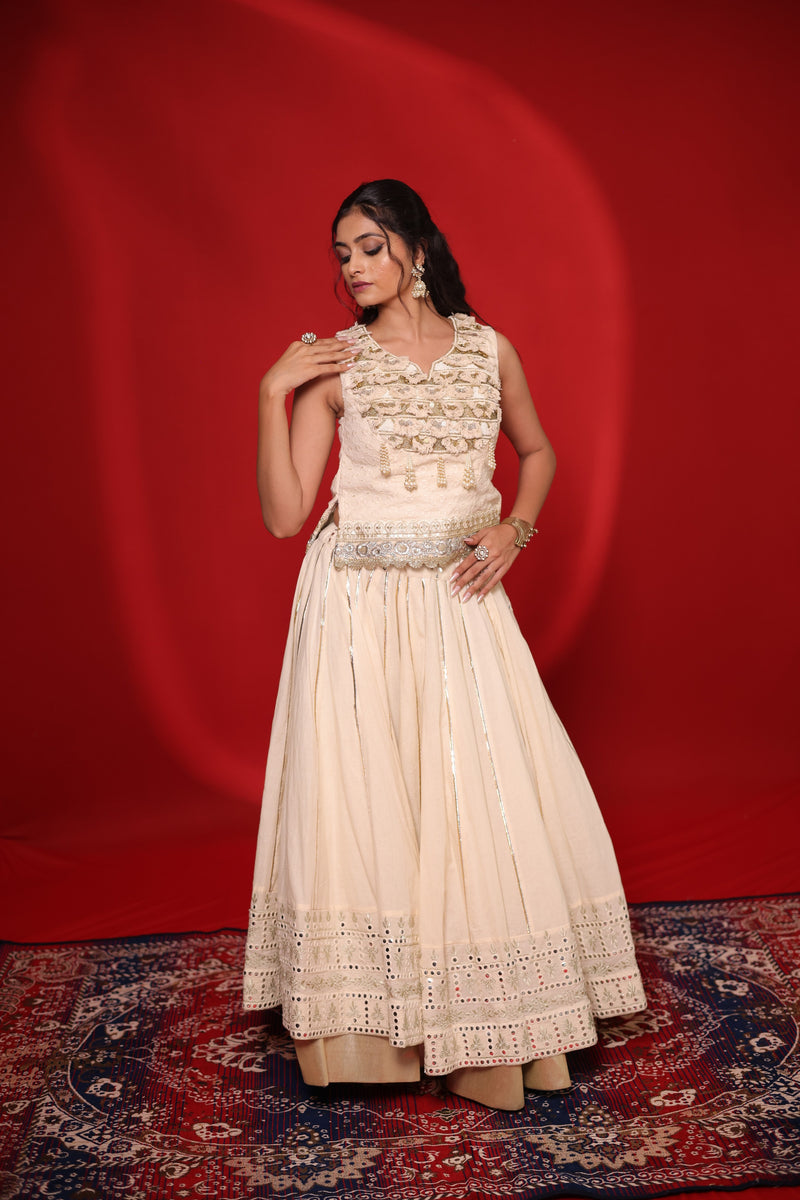Motimel Lehenga Set