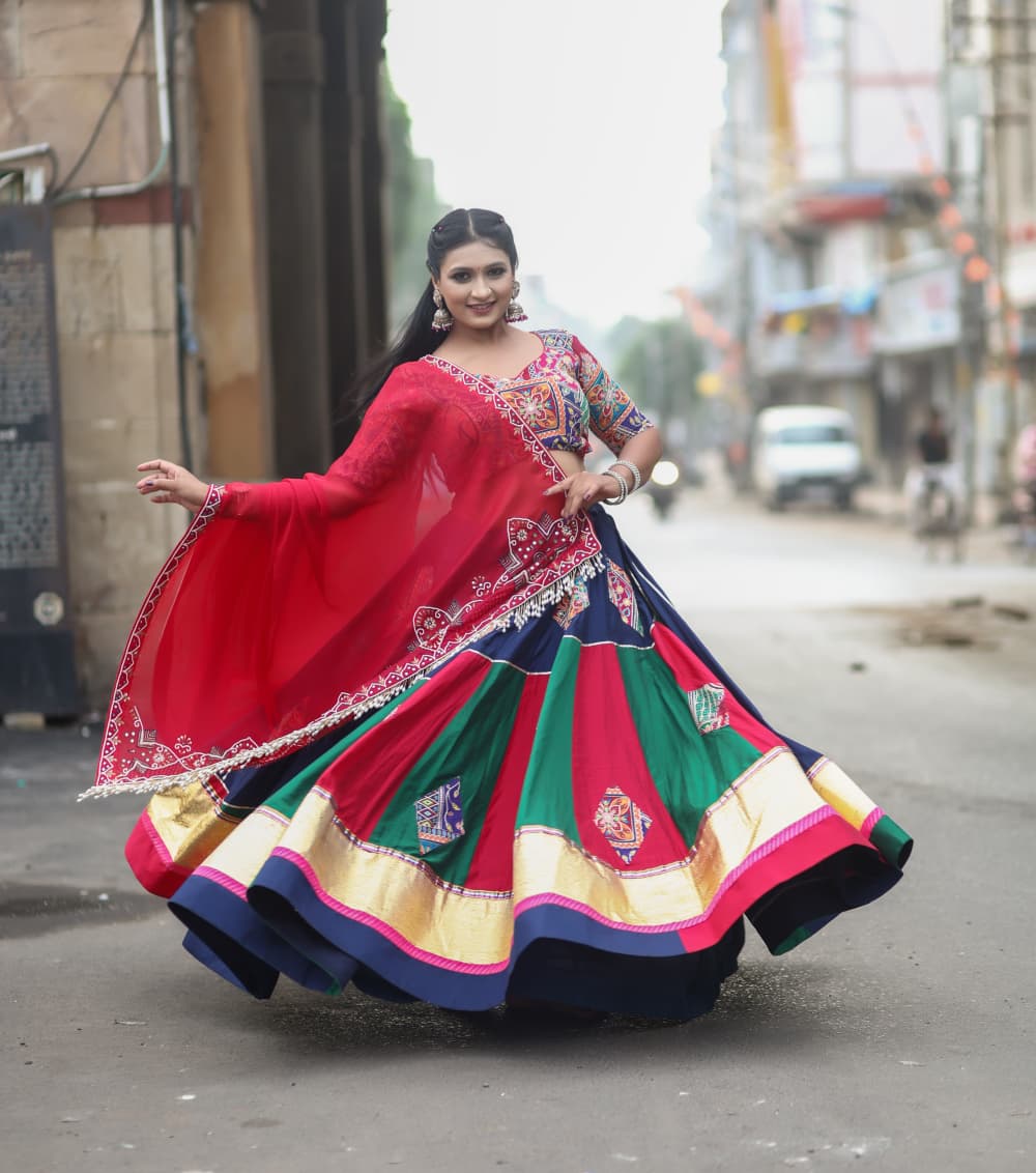 Durga Statement Lehenga Set