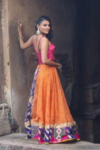 Navrangi Flare Lehenga Set