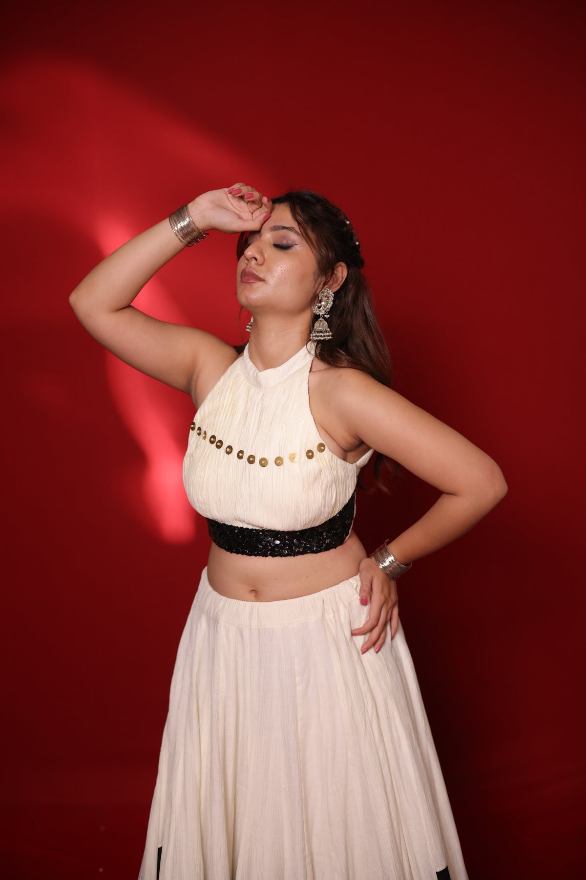 Zankar Noir Lehenga Set