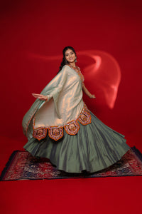 Gamthi Tadka Lehenga Set