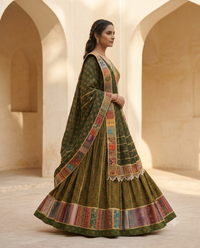 Mata No Rang Jaipur Cotton Lehenga Set