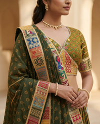 Mata No Rang Jaipur Cotton Lehenga Set