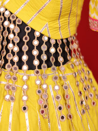 Sargam – Gota Patti & Mirror Work Cotton Lehenga