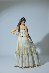 Shakti – Tissue Silk Lehenga Set