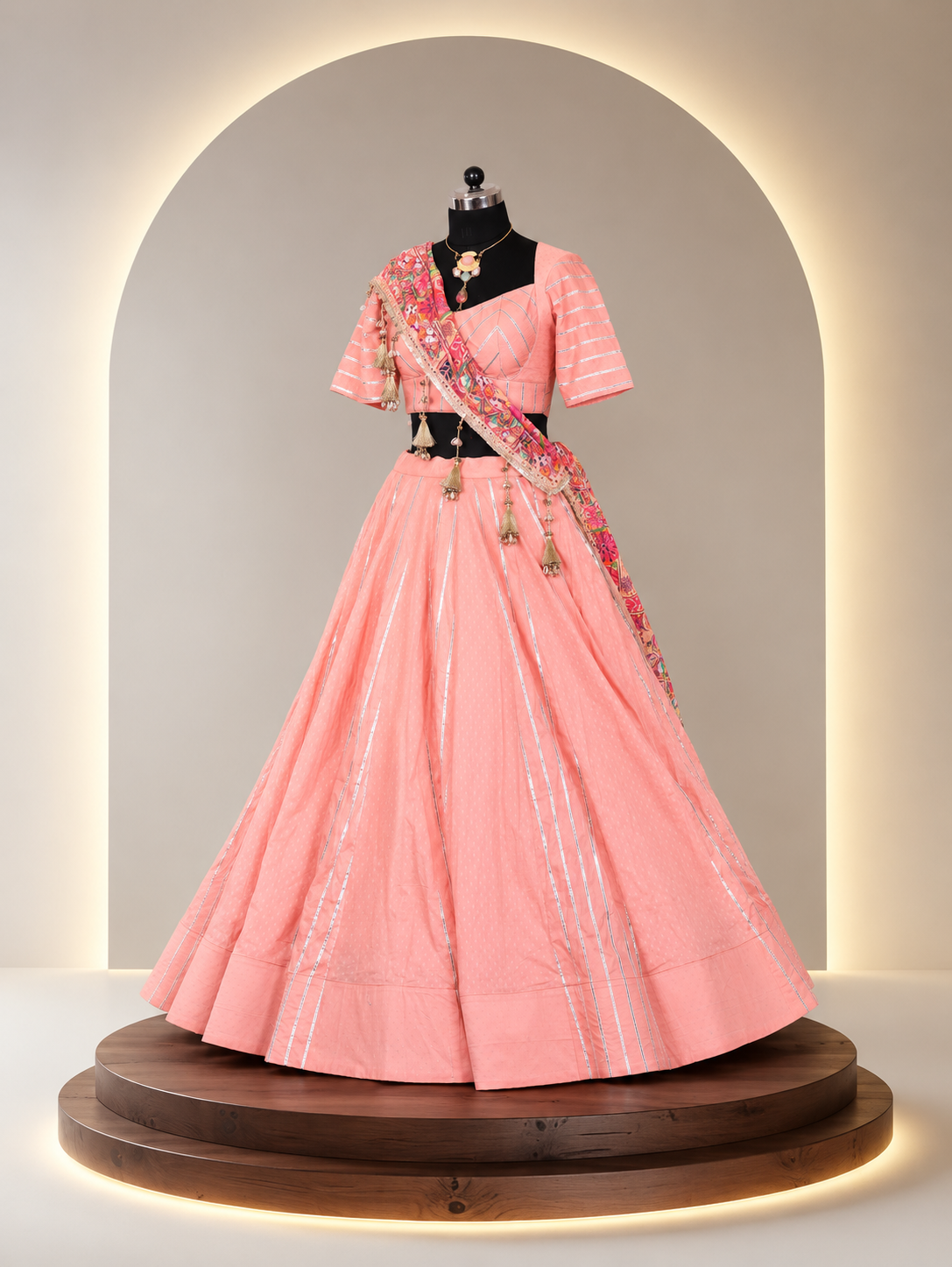 Sanskriti – Pure Jaipur Maal Cotton Lehenga Set