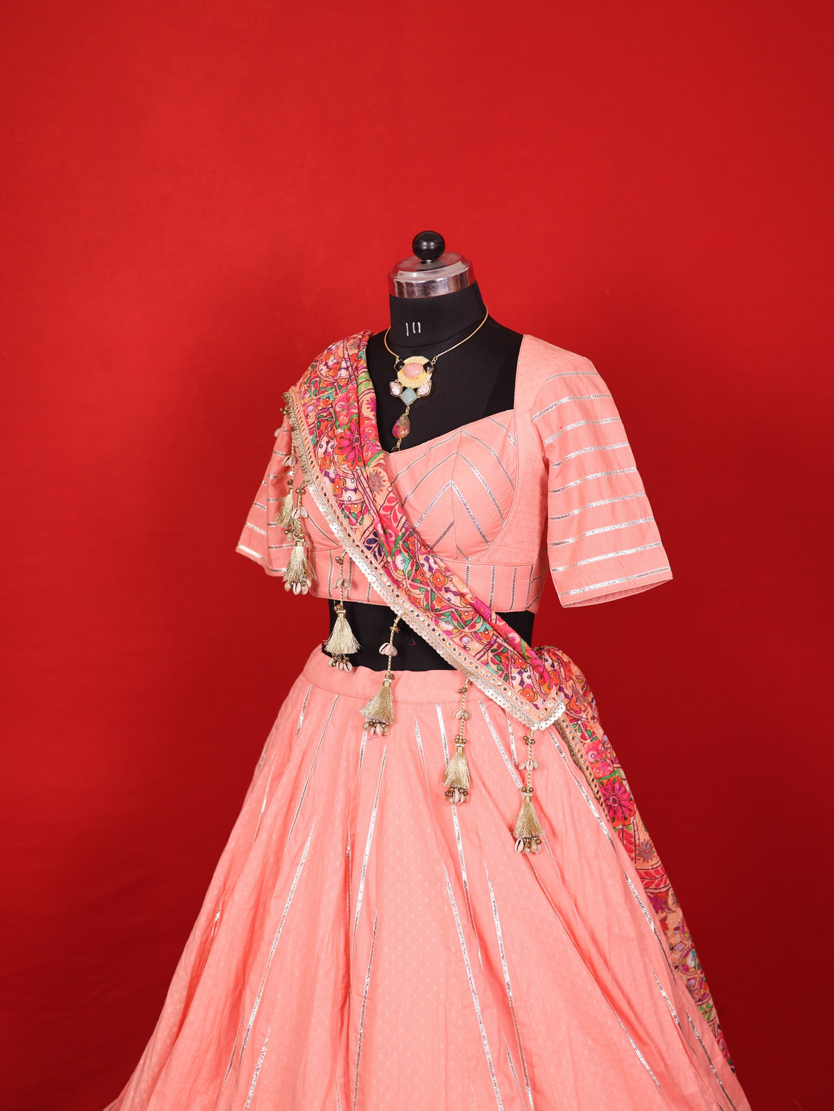 Sanskriti – Pure Jaipur Maal Cotton Lehenga Set