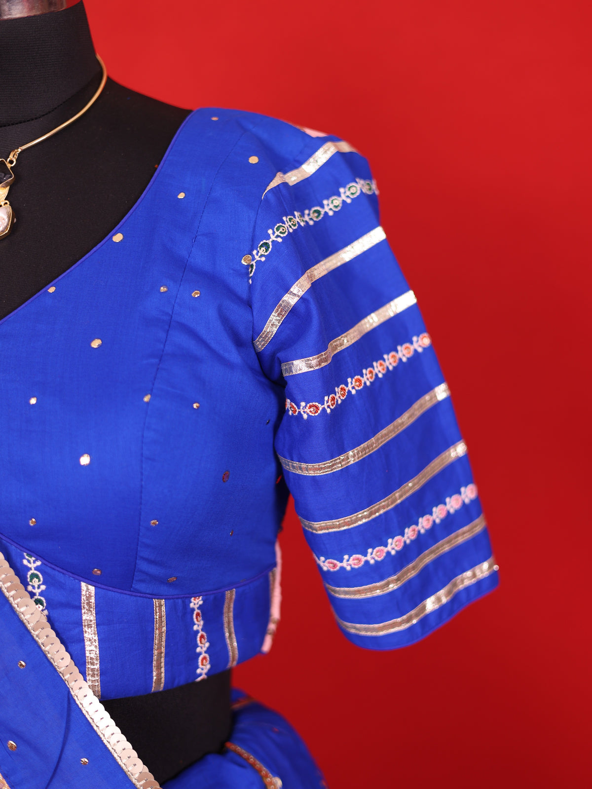 Taal – Mukesh Work Cotton Lehenga Set